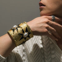 French retro personality fashion medieval brand series Starfish retro bracelet
