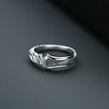 Bague Homme Vintage Argentée Réglable Pierre | Boutique84