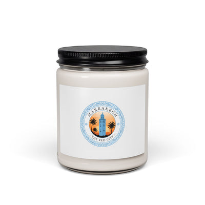 Marrakech Scented Soy Candle 9oz — Moroccan Sunrise Aromatic Candle