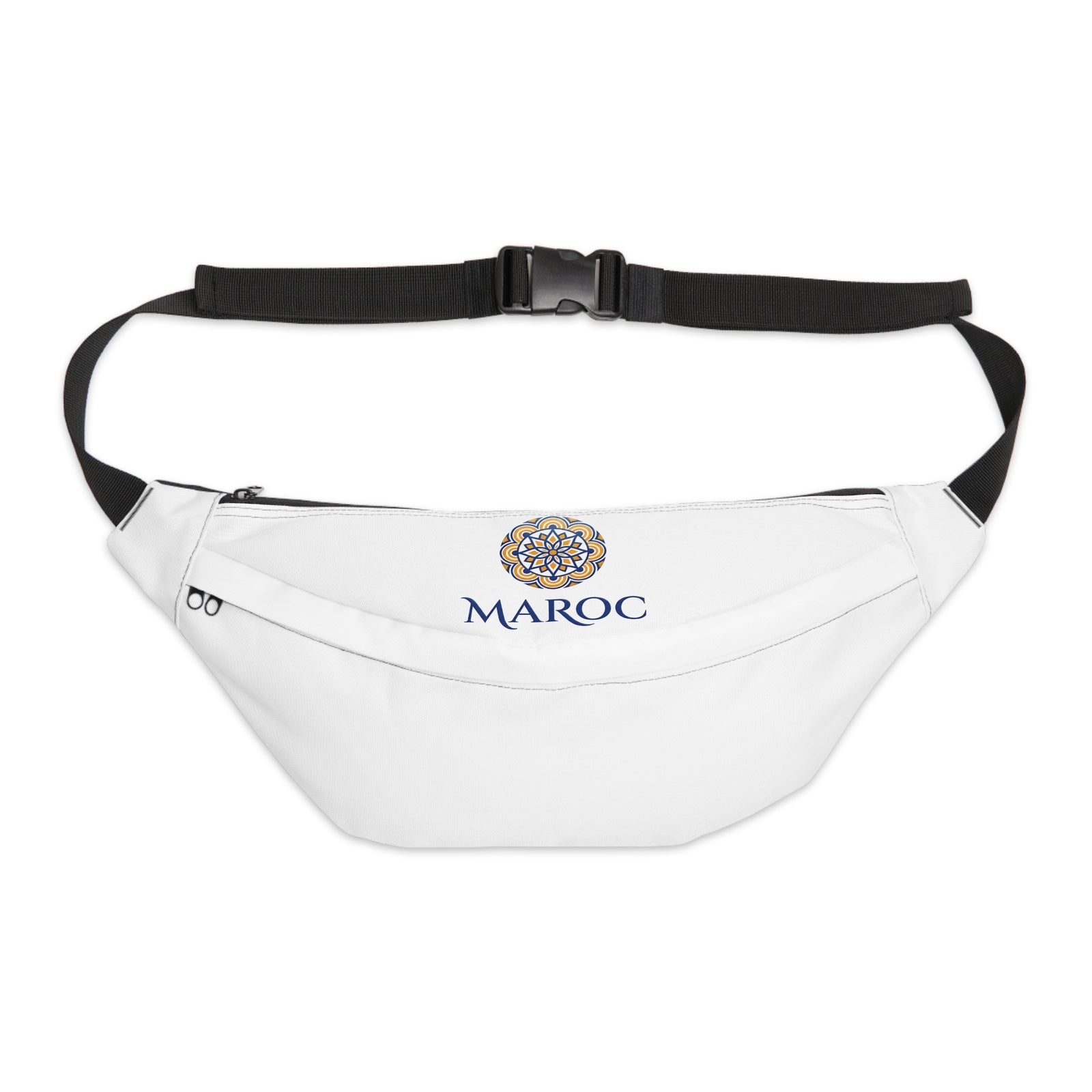 Maroc Emblem Large Fanny Pack — Travel Waist Bag