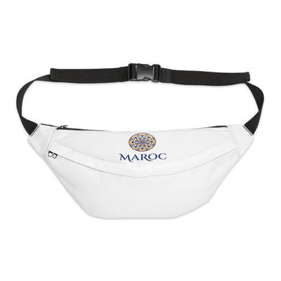 Maroc Emblem Large Fanny Pack — Travel Waist Bag