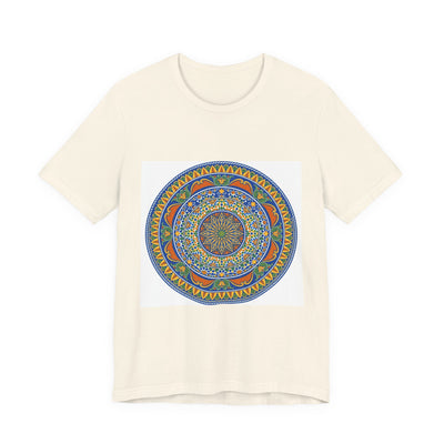 Mandala Art T-Shirt — Colorful Boho Yoga Tee