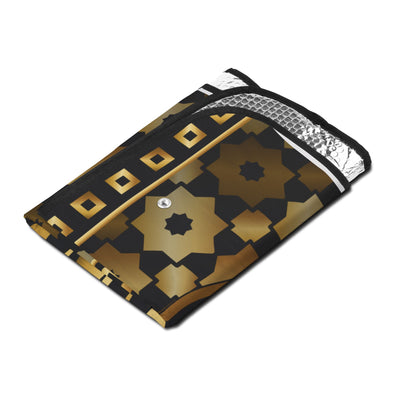 Geometric Gold Mandala Car Sun Shade
