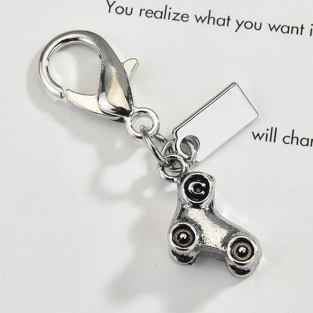 Creative Dinosaur Cartoon Bag Pendant Biscuit Fruit Small Pendant Accessories Keychain