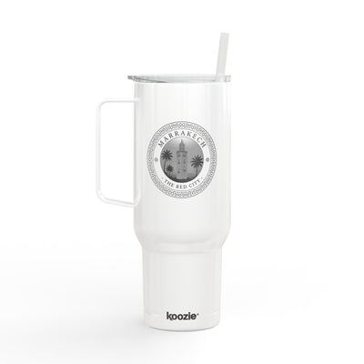 Marrakech Engraved 40oz Insulated Tumbler with Lid & Straw