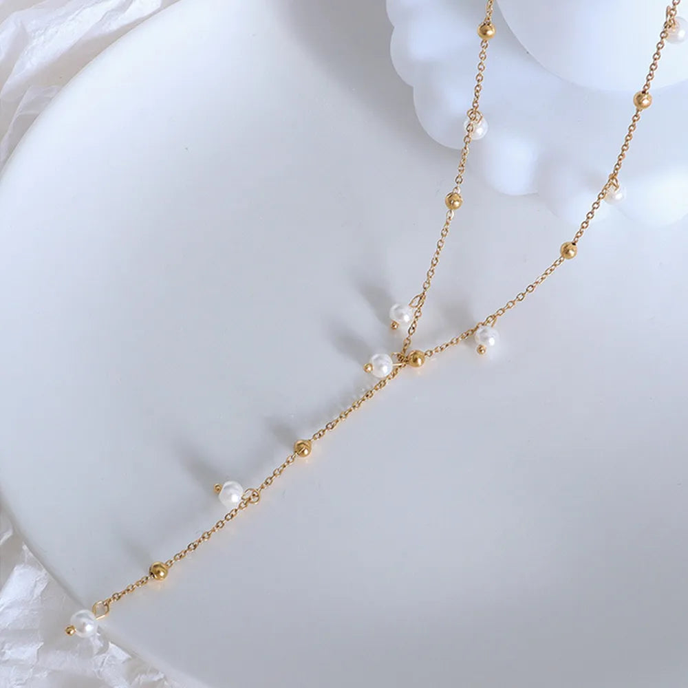 Collier Goutte de Perle Plaqué Or 18K | Boutique84