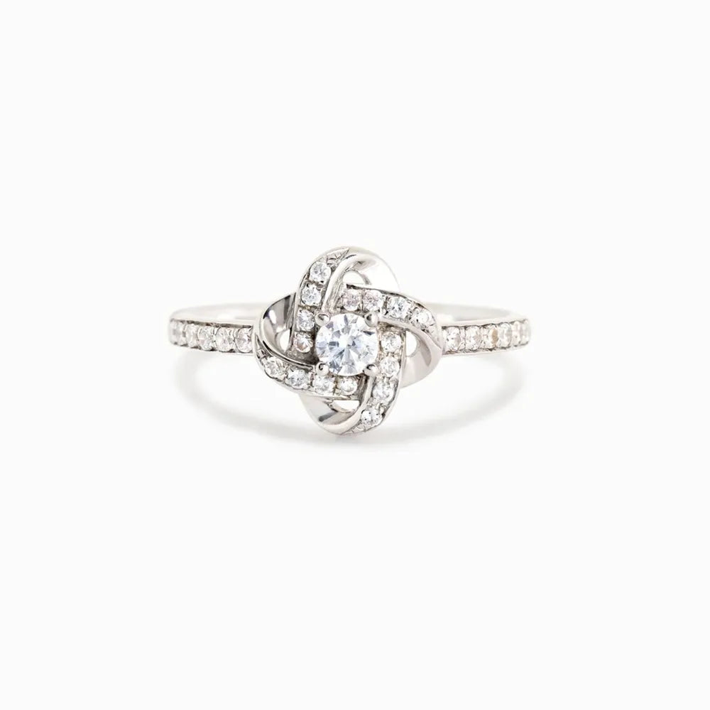 Bague Argent 925 Sertie Zircon Femme | Boutique84