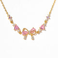 Ins Style Cute Sweet Bracelet Love Zircon Butterfly Festival Bracelet Women's Valentine's Day Gift Jewelry