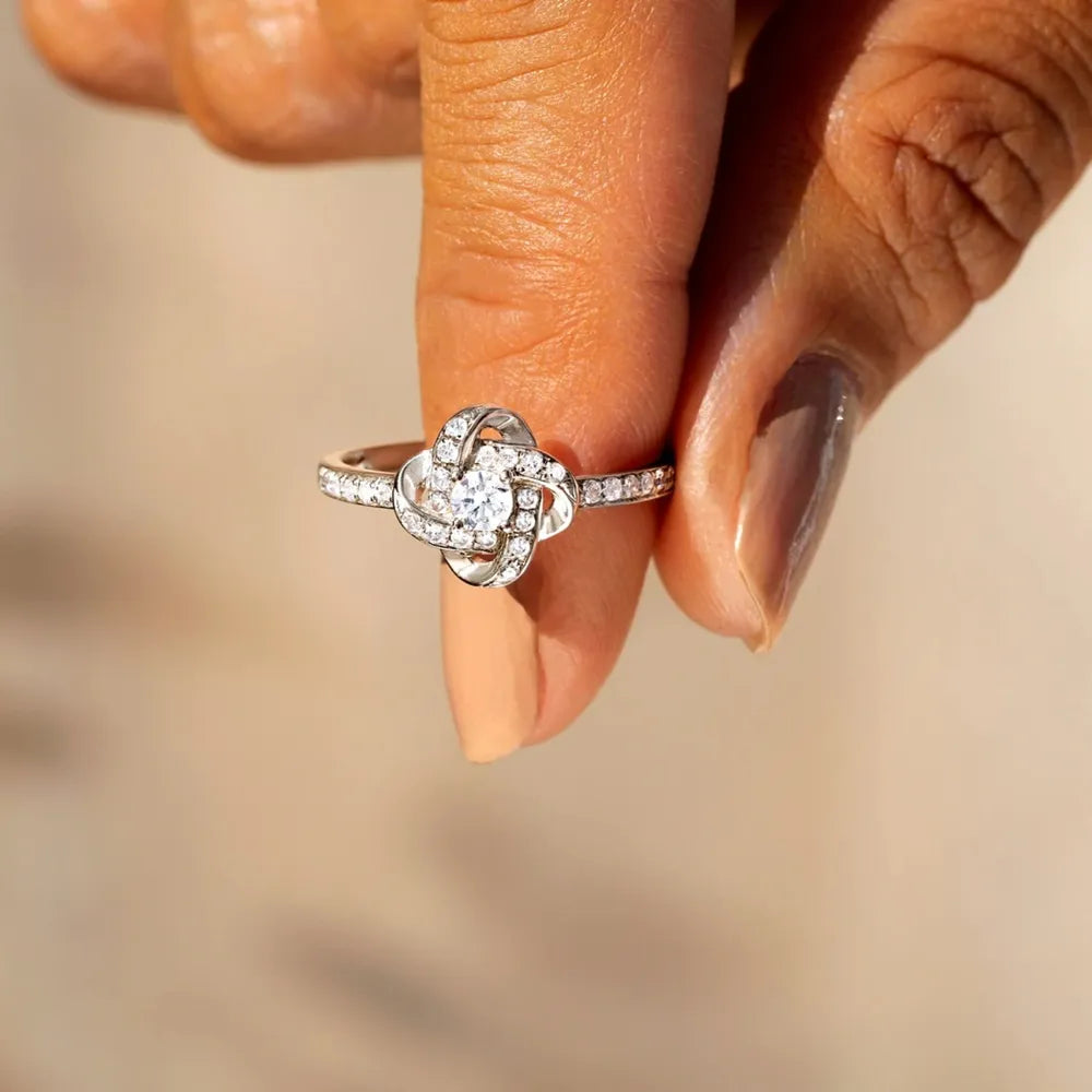 Bague Argent 925 Sertie Zircon Femme | Boutique84