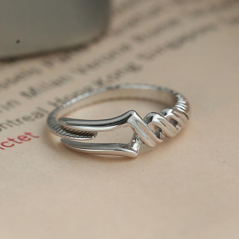 Bague Homme Vintage Argentée Réglable Pierre | Boutique84