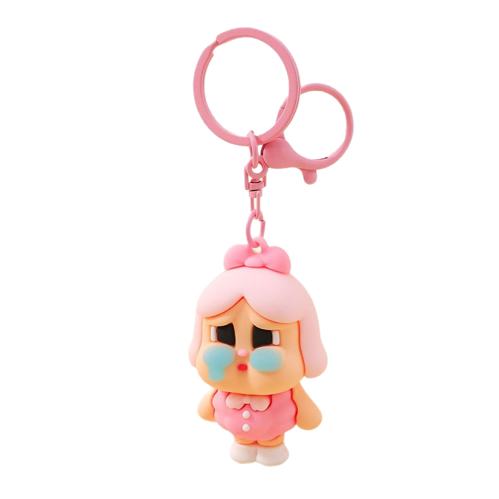 Cute Cartoon Doll Keychain Fashionable Gift Bag Charm Car Key Ring Pendant