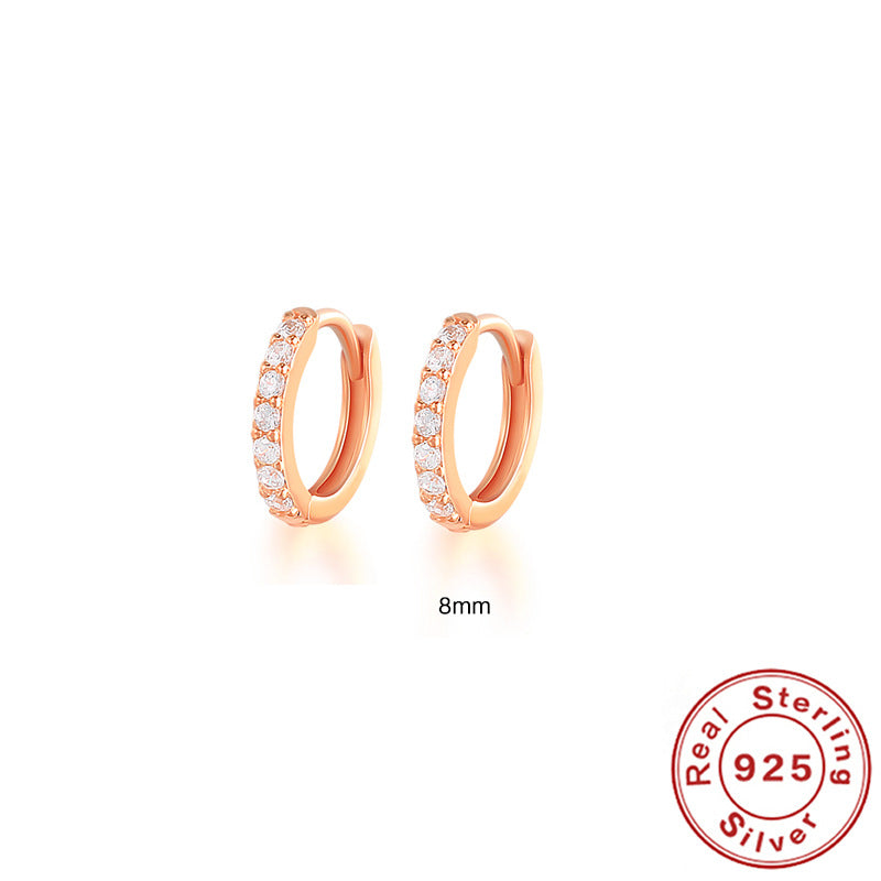 Créoles Argent 925 Turquoise Plaqué Or 18K | Boutique84
