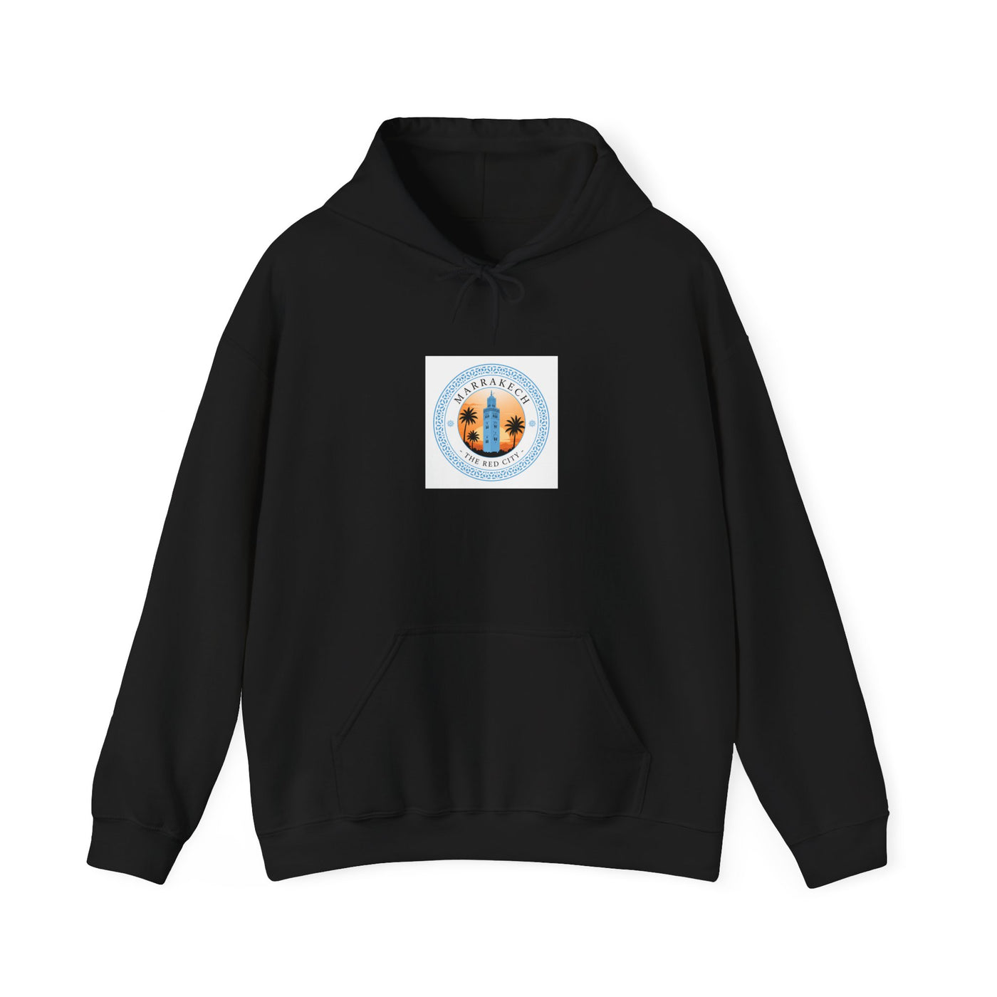 Coastal Calm Surf Hoodie – "Good Vibes Only" Beach Graphic Pullover