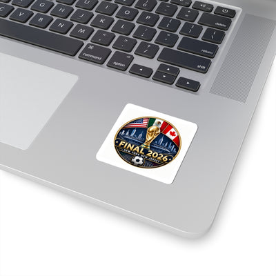 Kiss-Cut Stickers — Final 2026 Soccer Championship Logo (USA/Canada/Mexico)
