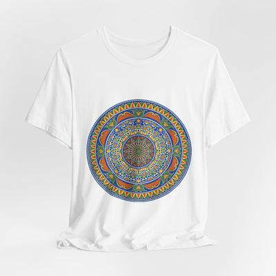 Mandala Art T-Shirt — Colorful Boho Yoga Tee