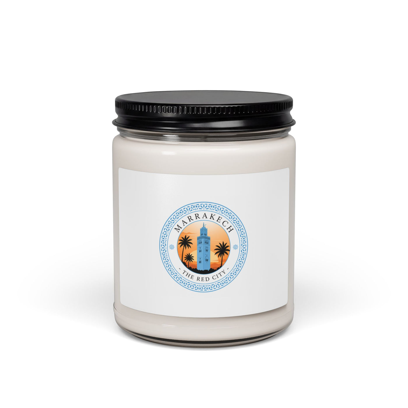 Marrakech Scented Soy Candle 9oz — Moroccan Sunrise Aromatic Candle