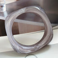 European and American style large marble pattern exaggerated acrylic bracelet