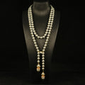 Parure Collier Sautoir Perles + Boucles d'Oreilles | Boutique84