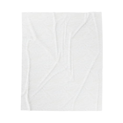 Morocco 'Maroc' Velveteen Plush Blanket – Elegant Moroccan Silhouette & Star Design