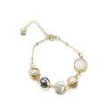 Natural pearl bracelet for women, versatile, light luxury design, non-fading bracelet, high-end niche jewelry