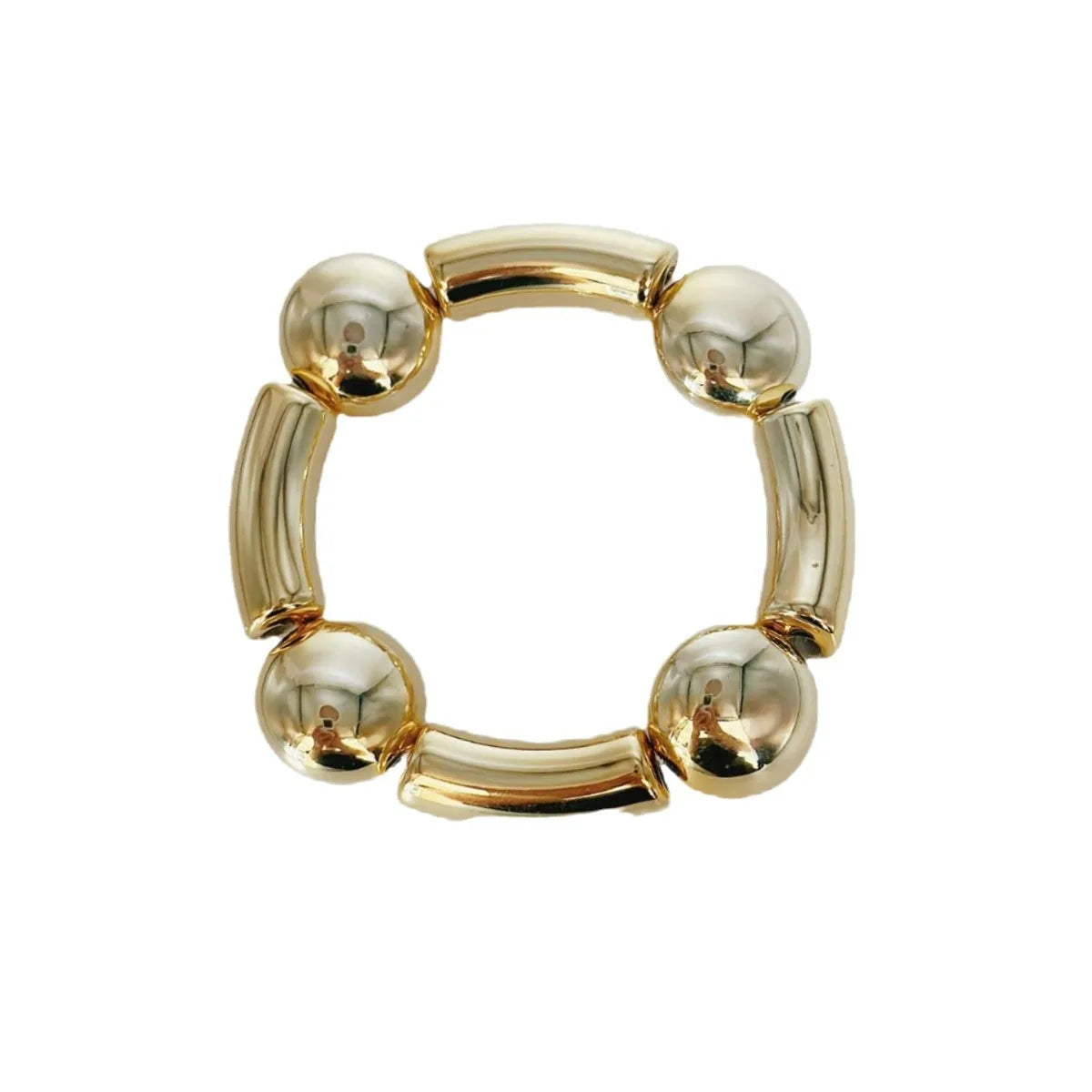Water droplet balloon heart-shaped metal elastic bracelet