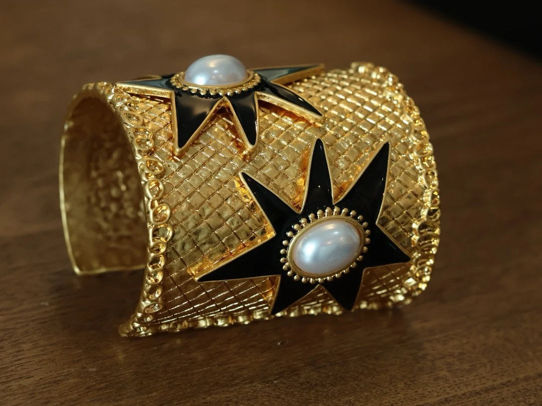 French retro personality fashion medieval brand series Starfish retro bracelet