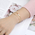 Stainless steel drip oil Israel and Palestine map pendant double-layer round bead bracelet