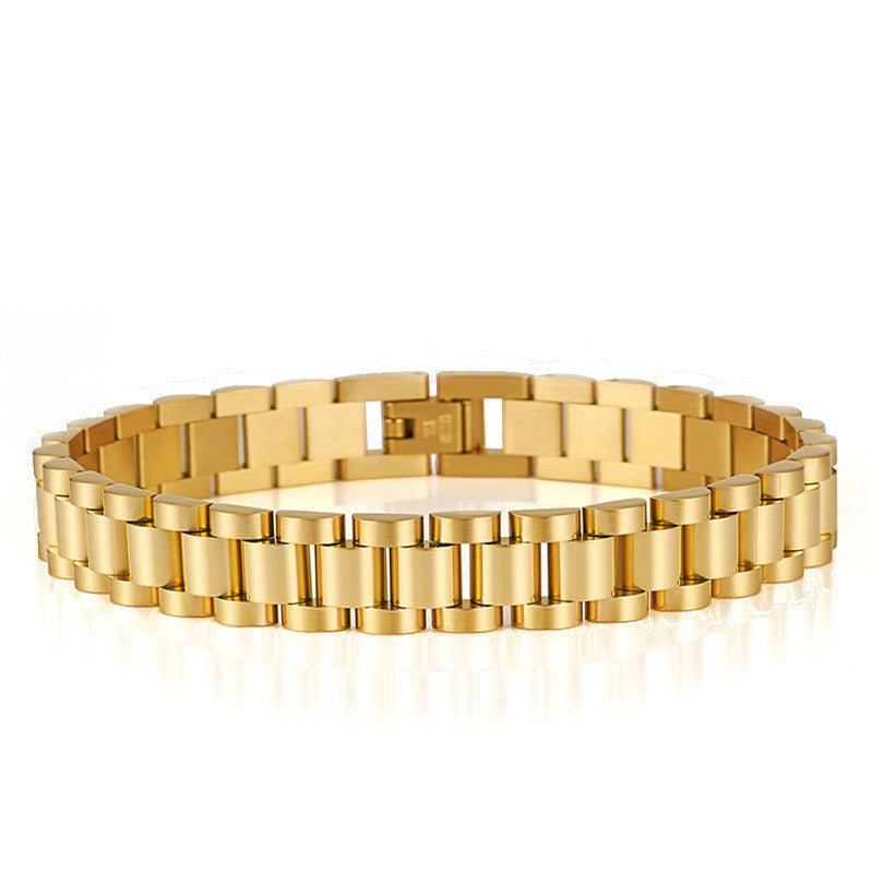 10mm watch strap stainless steel electroplated multi-color minimalist female bracelet and bracelet