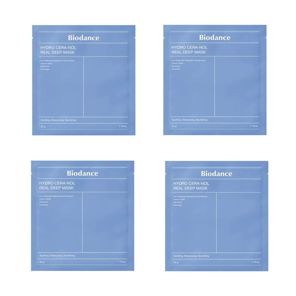 BIODANCE - HYDRO CERANOL REAL DEEP MASK SET