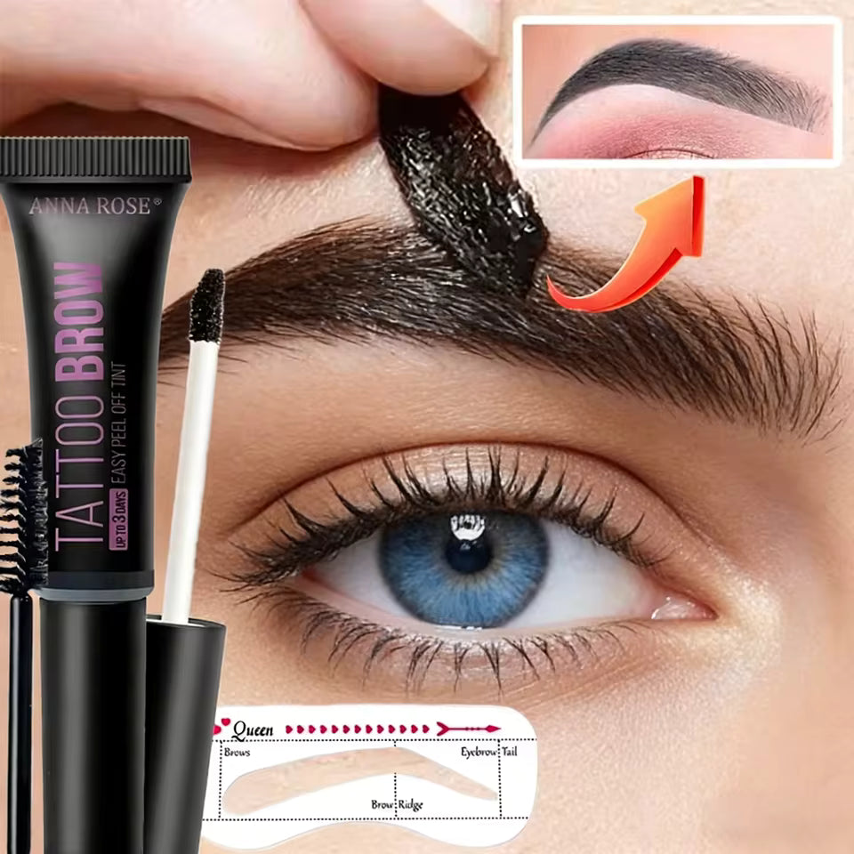 Tattoo Brow Peel-Off teinture sourcils brun naturel