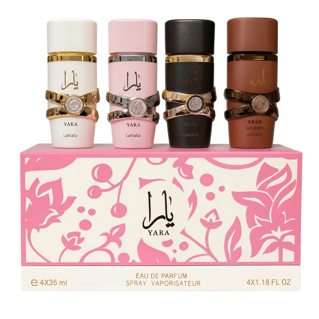 Perfume Set – Oriental Gourmet Collection | Eau de Parfum | 4 × 35 ml | Unisex