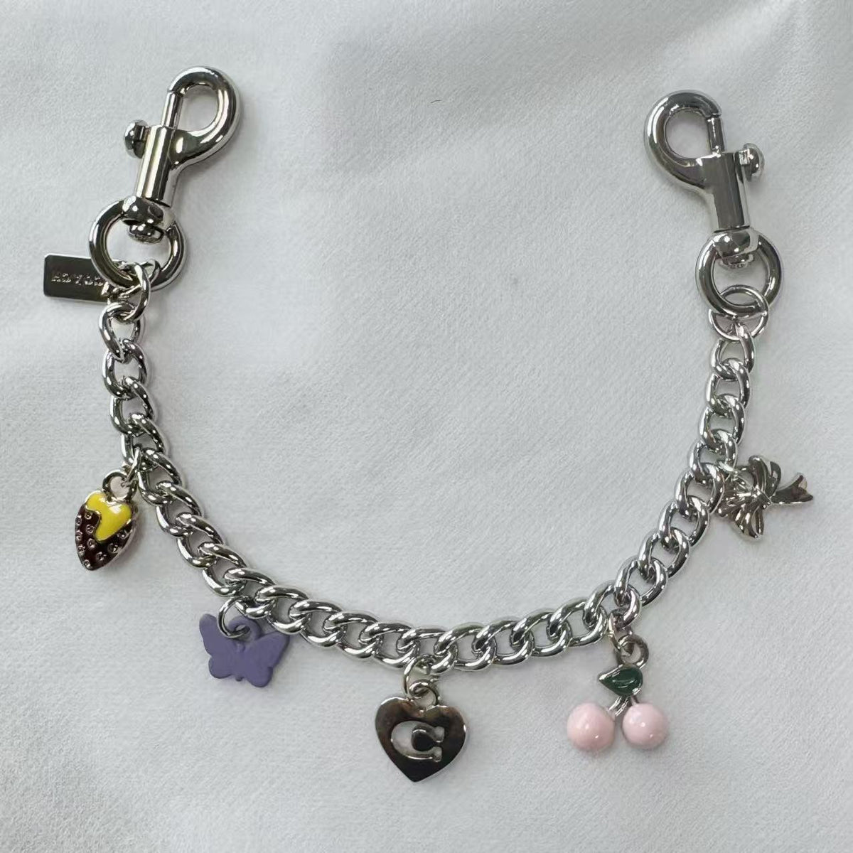 Cherry INS Cherry Pendant Bag Chain Extension Chain Accessory Mahjong Bag Hanging Chain
