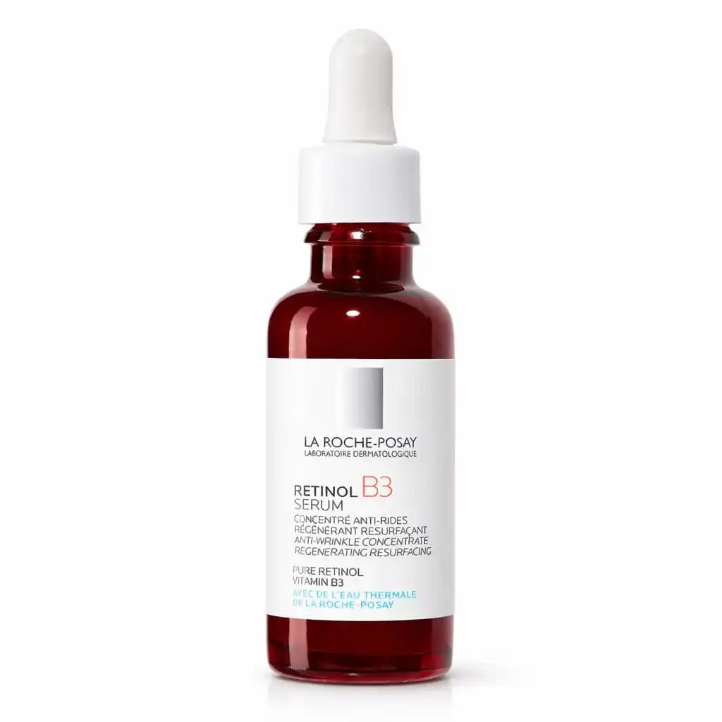 Roche-Posay serum retinol B3 Anti-aging Anti-wrinkle regenerating-vitamin B3 Niacinamide-Sensitive skin-face care 30ml