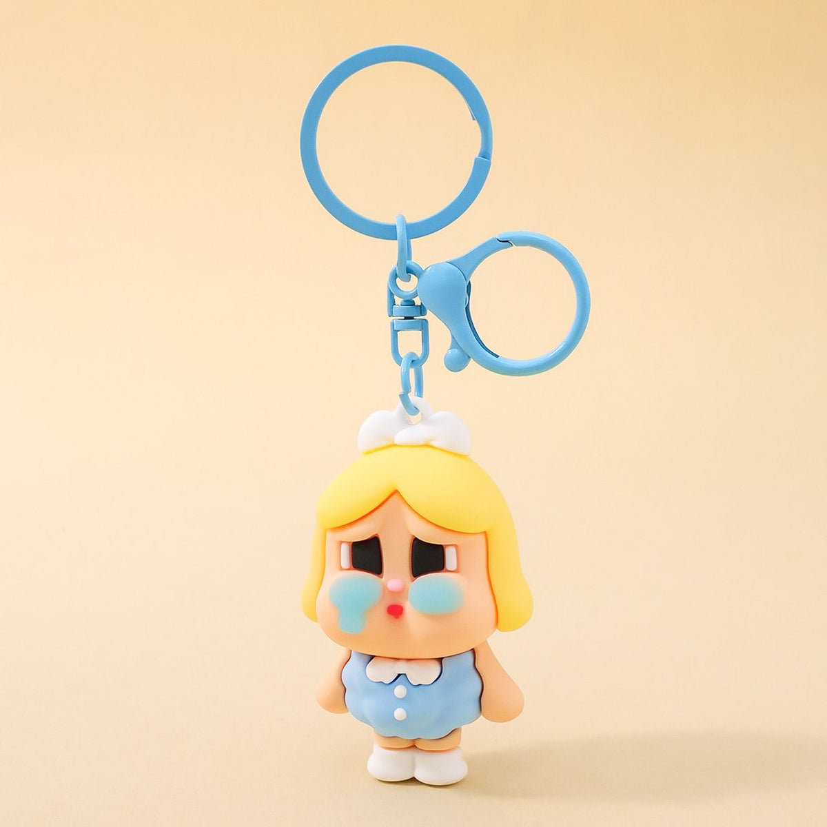 Cute Cartoon Doll Keychain Fashionable Gift Bag Charm Car Key Ring Pendant