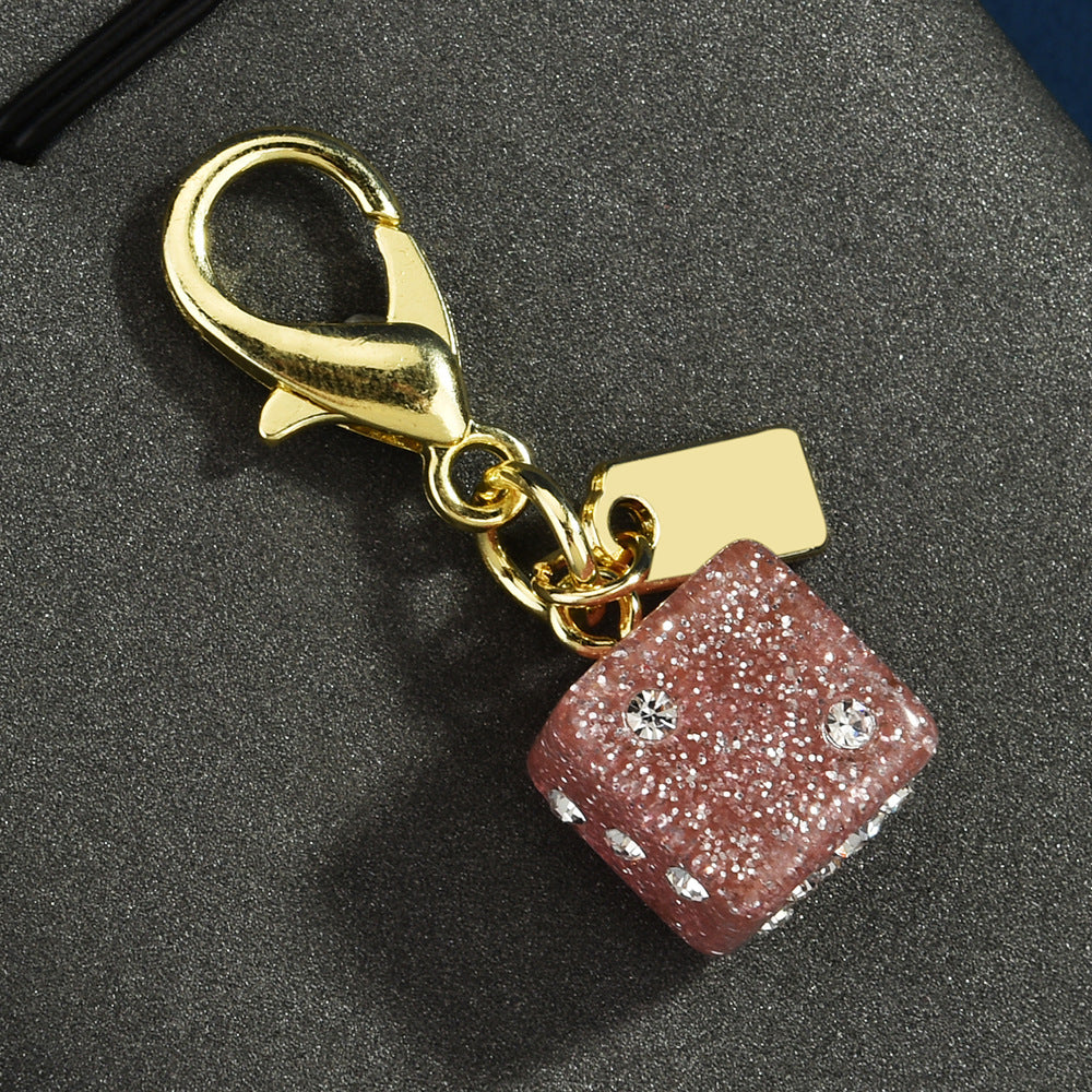 Alkali water bread pendant dinosaur ice cream fruit keychain