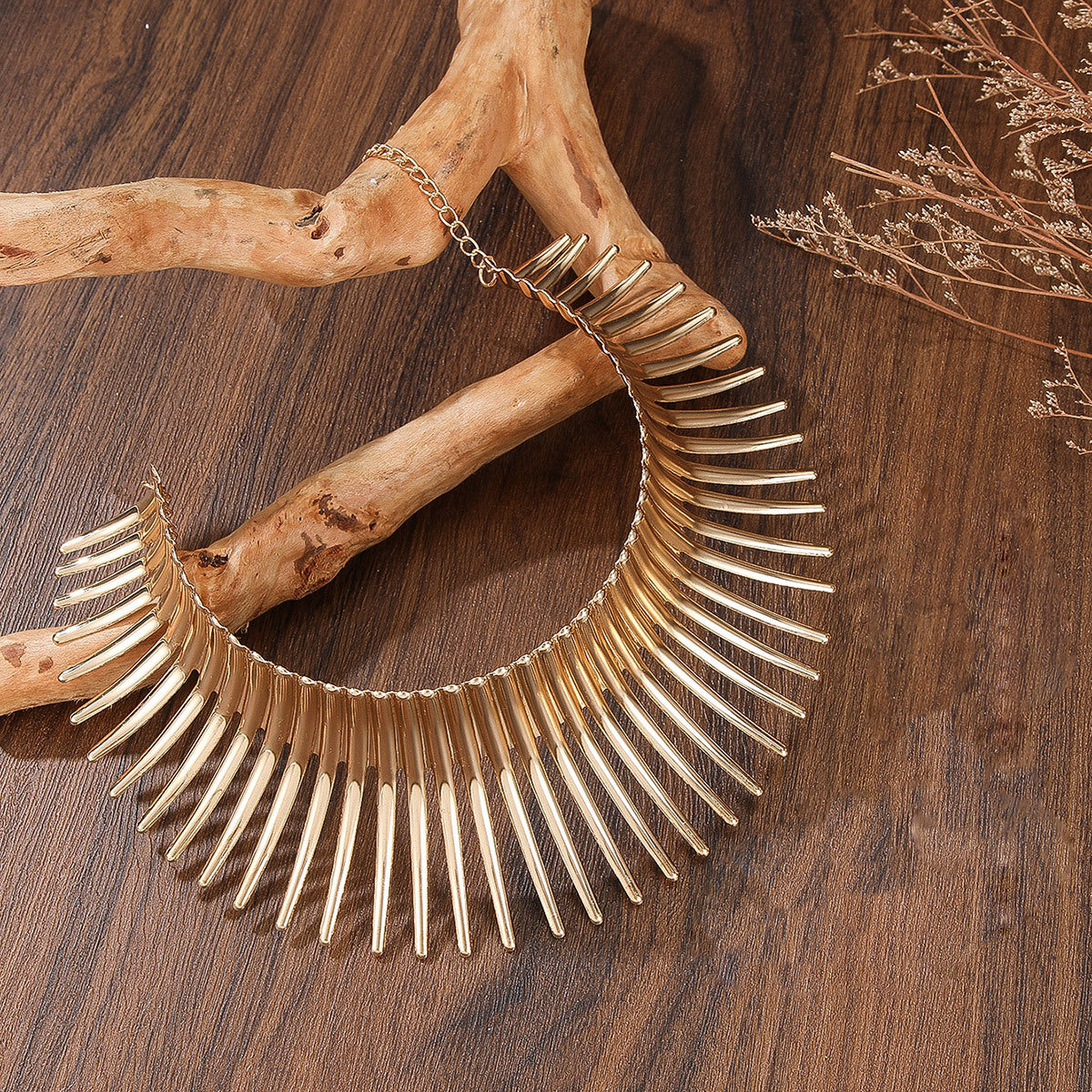 Collier Rayé Or & Argent Style Choker | Boutique84