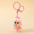 Cute Cartoon Doll Keychain Fashionable Gift Bag Charm Car Key Ring Pendant