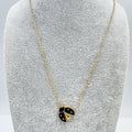 Collier Pendentif Scarabée Acier Titane 5 Coloris | Boutique84