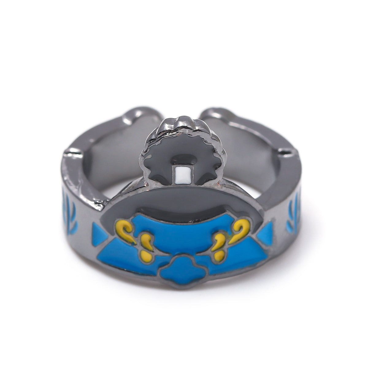 Anime Merchandise One Piece Straw Hat Pirates Ring - Luffy, Zoro, Sanji, Nami, Robin, Chopper Cosplay Finger Ring