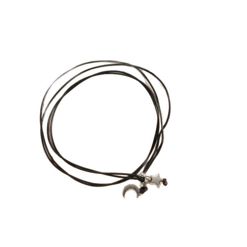 Adjustable foot accessory with leather rope