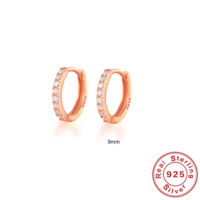 Créoles Argent 925 Turquoise Plaqué Or 18K | Boutique84