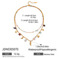 Collier Perles Ras-de-Cou Acier Inoxydable Femme | Boutique84