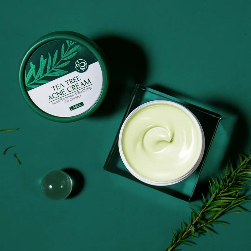 Crème Visage Tea Tree LAIKOU – Soin Ciblé Peau Nette - vue produit 6