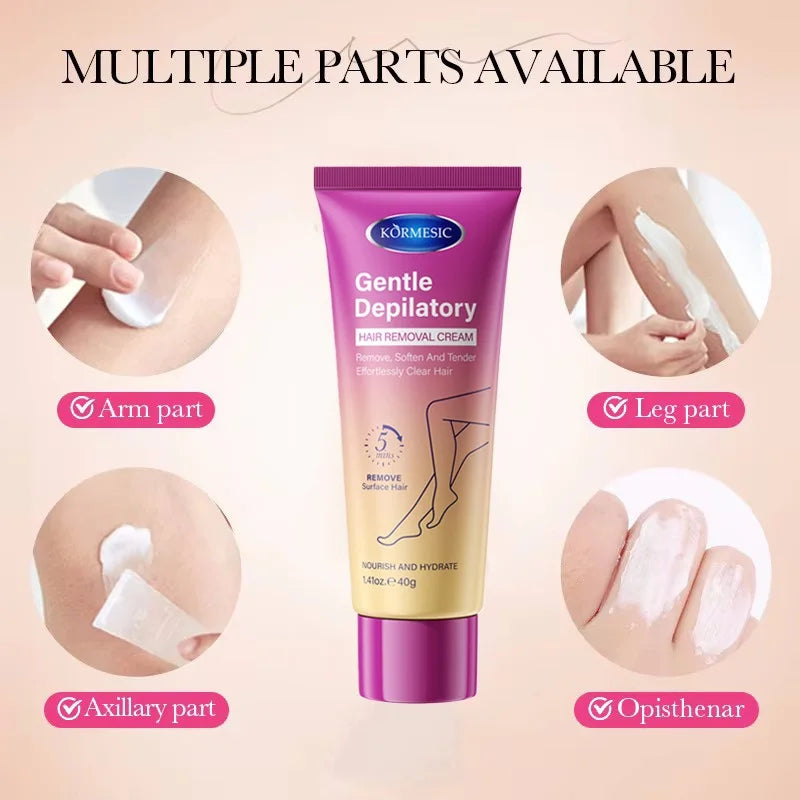Crème Dépilatoire Corps & Zones Ciblées – Routine Peau Douce - vue produit 4