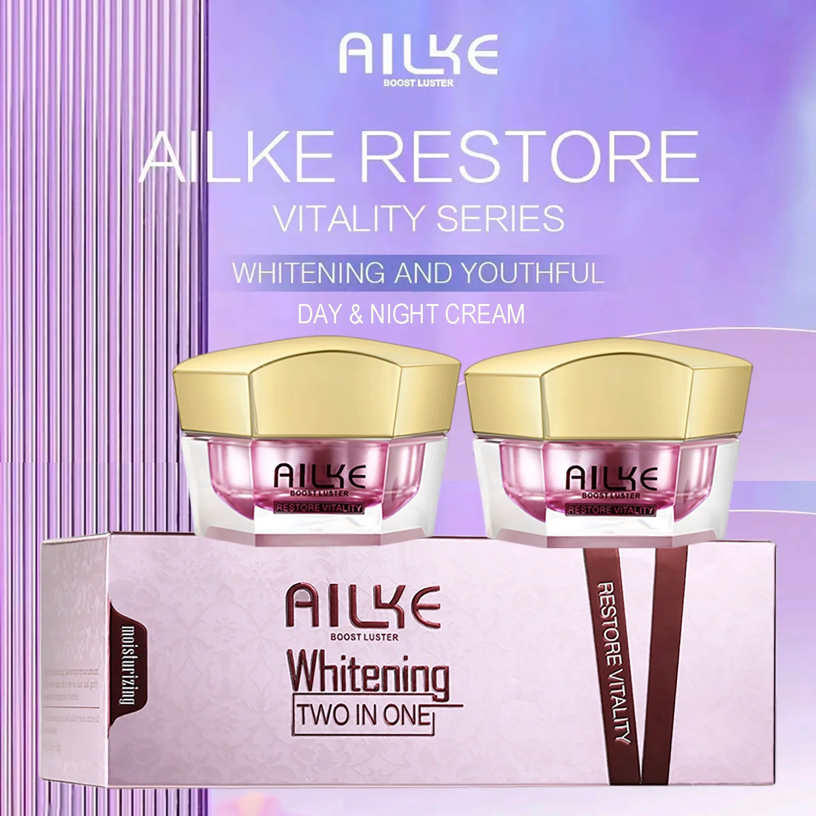 Set Visage Éclat & Uniformité AILKE – Routine Skincare Complète - vue produit 2