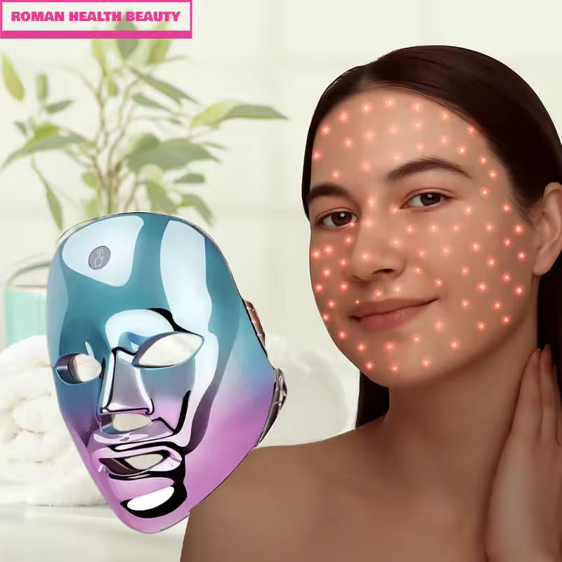 Masque LED 7 Couleurs Appareil Beauté - Photonique Spa - Boutique84