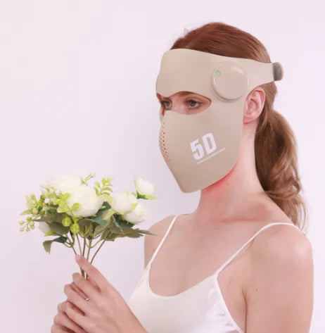 Masque LED 5D résultats peau