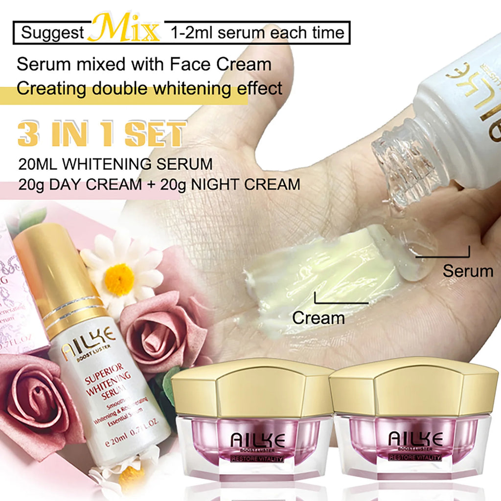 Set Visage Éclat & Uniformité AILKE – Routine Skincare Complète - vue produit 6