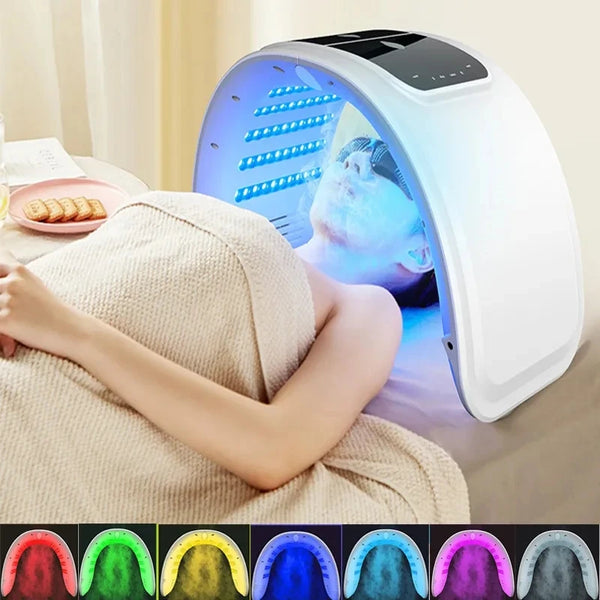 Masque LED Visage 7 Couleurs LUMIERA - Anti-Rides Rajeunissement - Boutique84
