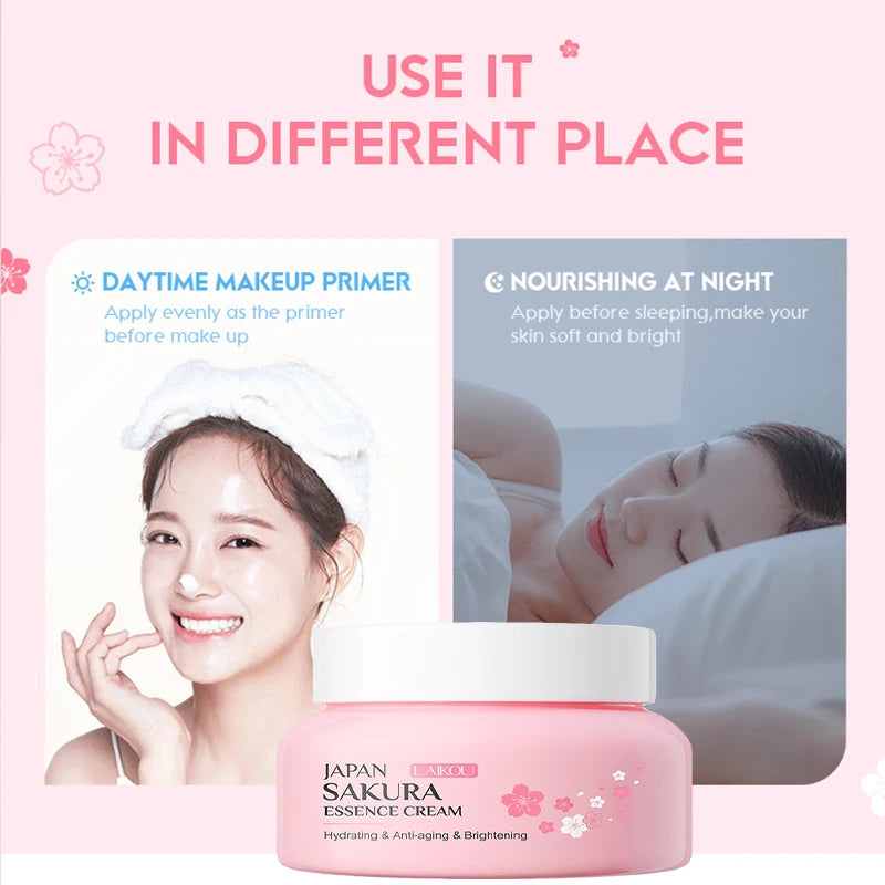 Crème Visage Sakura Essence – Hydratante & Glow (Lot de 2) - vue produit 3